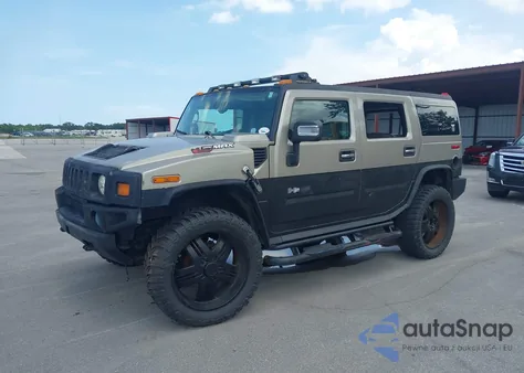 2003 Hummer H2 из США, поврежденный, VIN 5GRGN23U33H132071